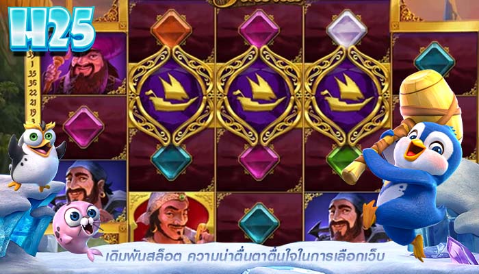 เดิมพันสล็อต ความน่าตื่นตาตื่นใจในการเลือกเว็บ